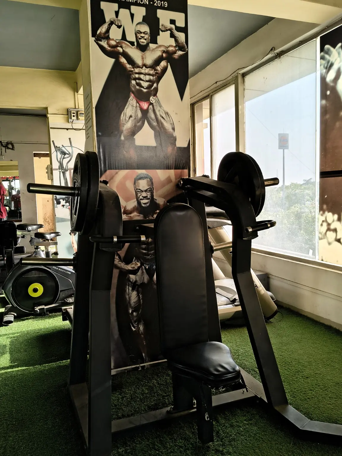 Plate Loaded Chest Press Machine at Kesari Health Club,upper body strength training